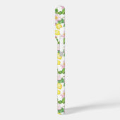 Coques Case-Mate iPhone Monogramme Motif de citron rose (Verso / Gauche)