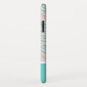 Coques Case-Mate iPhone Monogramme Motif Feuille tendance Pastel Aquarelle (Dos/Droite)