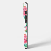 Coques Case-Mate iPhone Monogramme Motif Fille Rose (Verso / Gauche)