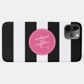 Coques Case-Mate iPhone Monogramme Motif large bande (Dos (Horizontal))