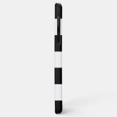 Coques Case-Mate iPhone Monogramme Motif large bande (Dos/Gauche)