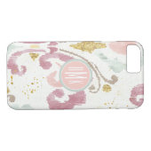 Coques Case-Mate iPhone Monogramme| Motif Soft Deco (Dos (Horizontal))
