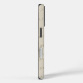Coques Case-Mate iPhone Monogramme motif Typographie moderne (Verso / Droite)