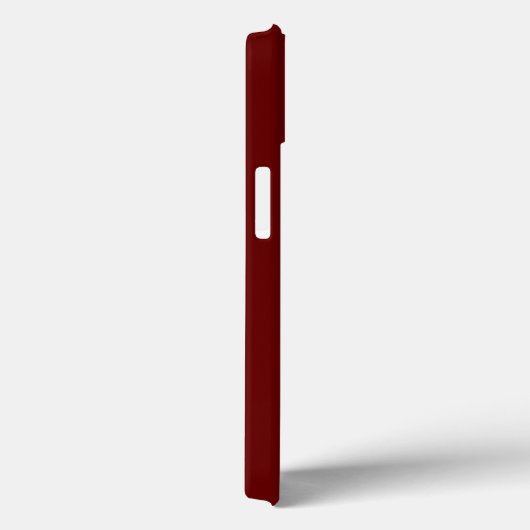 Coques Case-Mate iPhone Monogramme Nom propre Initiale moderne Plaine mini (Verso / Droite)