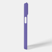 Coques Case-Mate iPhone Monogramme Nom Purple Blanc Minimal Style Chic (Verso / Droite)