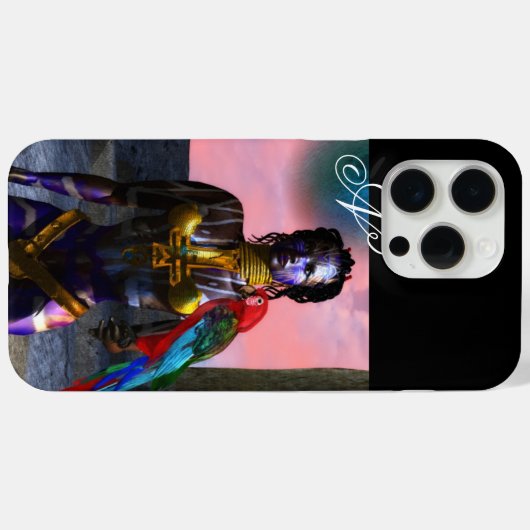 COQUES Case-Mate iPhone MONOGRAMME NORA CYBER WARRIOR (Verso (horizontal))