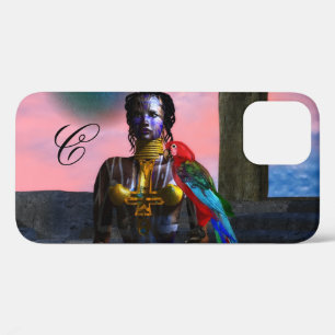 COQUE iPhone 12  MONOGRAMME NORA CYBER WARRIOR