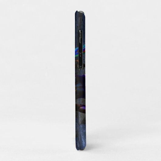 COQUES Case-Mate iPhone MONOGRAMME NORA CYBER WARRIOR (Dos/Gauche)