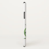 Coques Case-Mate iPhone Monogramme O Lavande Eucalyptus (Dos/Droite)