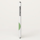 Coques Case-Mate iPhone Monogramme O Lavande Eucalyptus (Dos/Gauche)