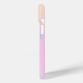 Coques Case-Mate iPhone Monogramme Ombre Holographique Rose Girl Personnal (Verso / Gauche)