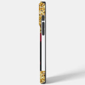 Coques Case-Mate iPhone Monogramme Or tendance I téléphone 14 Pro Max coqu (Verso / Gauche)