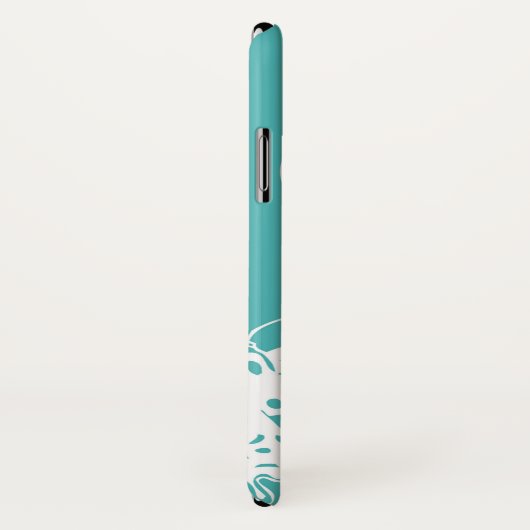 Coques Case-Mate iPhone Monogramme Papillons (Dos/Droite)