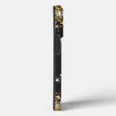 Coques Case-Mate iPhone Monogramme Parties scintillant or (Verso / Droite)