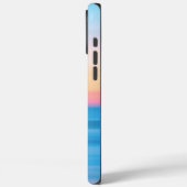 Coques Case-Mate iPhone Monogramme Pastel Ocean Sunset Feminine Custom (Verso / Gauche)