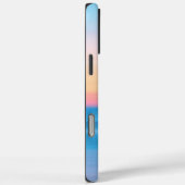 Coques Case-Mate iPhone Monogramme Pastel Ocean Sunset Feminine Custom (Verso / Droite)