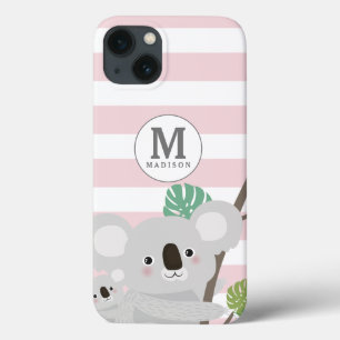 Case-Mate iPhone Case Monogramme Peek-a-Boo Koala Mama et Bébé