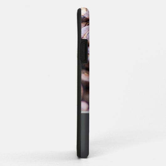 Coques Case-Mate iPhone Monogramme personnalisable avec grains de café! (Dos/Droite)