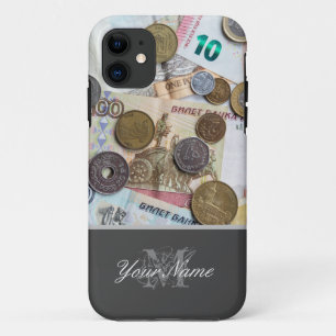 Case-Mate iPhone Case Monogramme personnalisable avec pièces et billets 