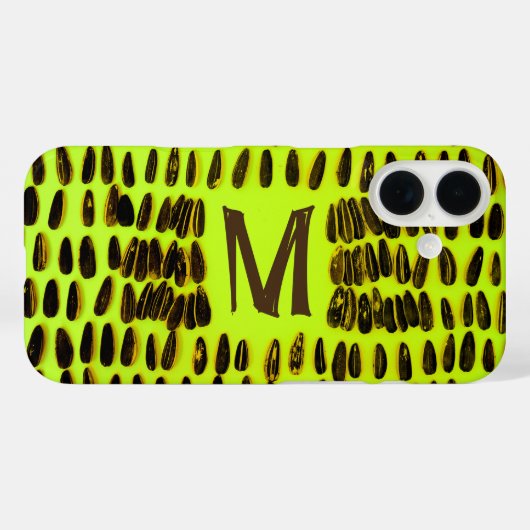 Coques Case-Mate iPhone Monogramme personnalisable Cool coupé unique (Verso (horizontal))