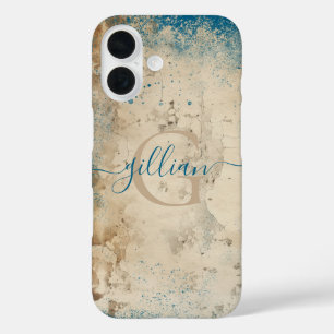 Coques iPhone 16 Monogramme personnalisé