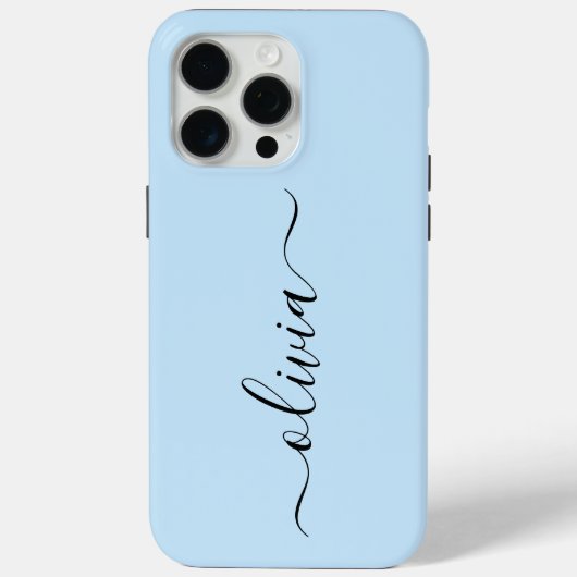 Coques Case-Mate iPhone Monogramme Personnalisé (Verso)