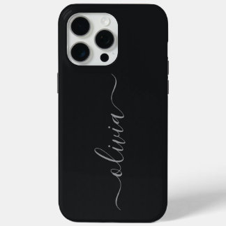 Coque iPhone 15 Pro Max Monogramme Personnalisé