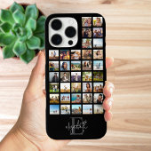 Coques Case-Mate iPhone Monogramme Personnalisé 36 Photo Collage