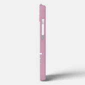 Coques Case-Mate iPhone Monogramme personnalisé Cool rose moderne (Verso / Gauche)