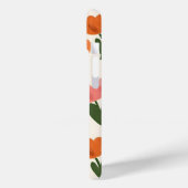 Coques Case-Mate iPhone Monogramme Personnalisé Cute Spring Tulip Motif (Verso / Gauche)