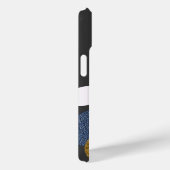 Coques Case-Mate iPhone Monogramme personnalisé de notes musicales (Verso / Droite)