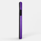 Coques Case-Mate iPhone Monogramme Personnalisé En Verre Violet (Dos/Droite)
