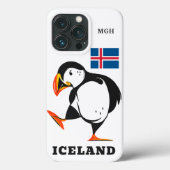Coques Case-Mate iPhone Monogramme personnalisé Islande (Verso)
