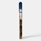 Coques Case-Mate iPhone Monogramme personnalisé noir et blanc 1 photo Coll (Verso / Gauche)