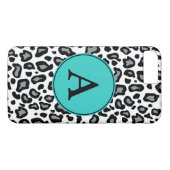 Coques Case-Mate iPhone Monogramme personnalisé White Leopard iPhone Plus  (Dos (Horizontal))