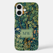 Coques Case-Mate iPhone Monogramme personnalisé William Morris Pheasant (Verso)