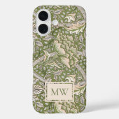 Coques Case-Mate iPhone Monogramme personnalisé William Morris Windrush (Verso)