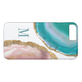 Coques Case-Mate iPhone Monogramme | Pierres Gem I (Dos (Horizontal))