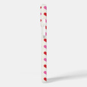 Coques Case-Mate iPhone Monogramme Pink Semi Quaver Love Hearts Music (Verso / Gauche)