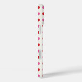Coques Case-Mate iPhone Monogramme Pink Semi Quaver Love Hearts Music (Verso / Droite)