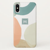 Coques Case-Mate iPhone Monogramme | Platelet (Dos)