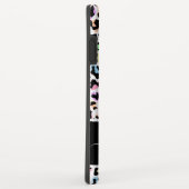 Coques Case-Mate iPhone Monogramme Poster de animal Leopard Girly (Dos/Droite)