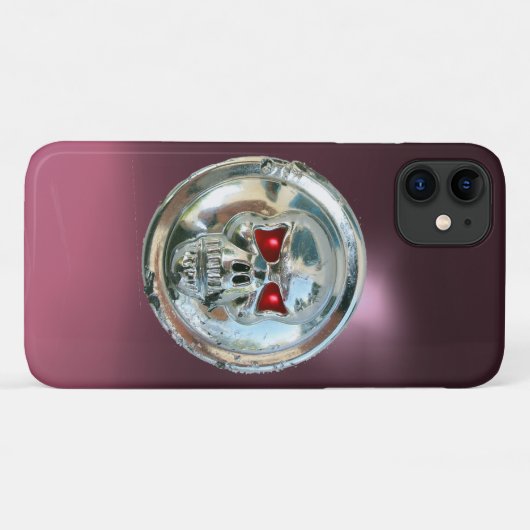 Coques Case-Mate iPhone MONOGRAMME pourpre (Dos (Horizontal))