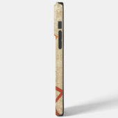 Coques Case-Mate iPhone Monogramme Retro Fox Art Orange Retro iphone 5 (Verso / Gauche)