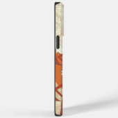 Coques Case-Mate iPhone Monogramme Retro Fox Art Orange Retro iphone 5 (Verso / Droite)