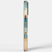 Coques Case-Mate iPhone Monogramme Rétro Glam Summer Beach Femme (Verso / Droite)