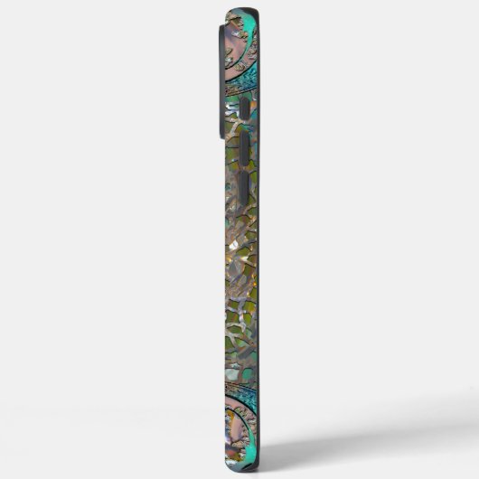 Coques Case-Mate iPhone Monogramme Rhadmache (Verso / Gauche)