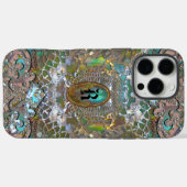 Coques Case-Mate iPhone Monogramme Rhadmache (Verso (horizontal))