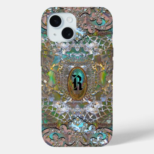 Coques Case-Mate iPhone Monogramme Rhadmache (Verso)