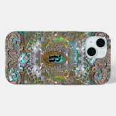 Coques Case-Mate iPhone Monogramme Rhadmache (Verso (horizontal))